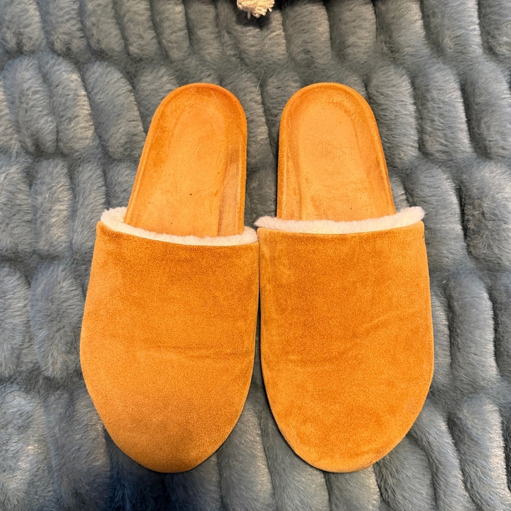 Beek Apalis Suede, shearling mules - Picture 3 of 10